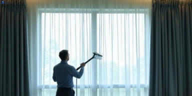 Commercial drapes cleaning service breakfast-point-nsw hotels offices