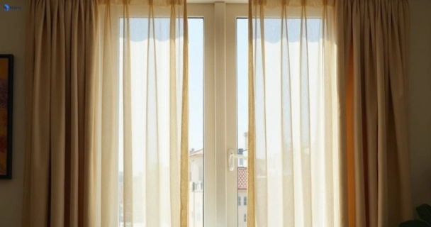 Dull dusty drapes in breakfast-point-nsw before professional cleaning